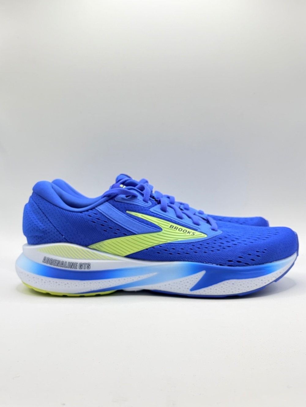 Brooks Adrenaline GTS 24 Men’s 8.5 D Medium Running Shoes Blue Green